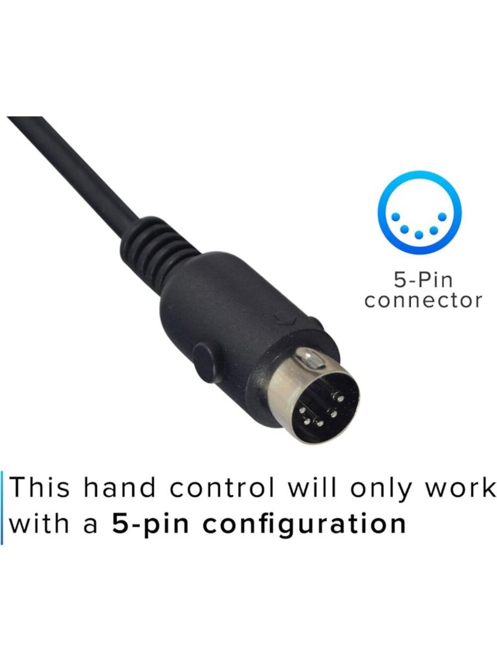 10 Button + Toggle Lift Chair Remote Control - Universal 5 Pin Design - Picture 8 of 9